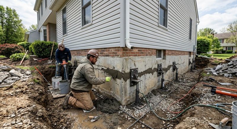 Basement Foundation Repair in College Park, MD