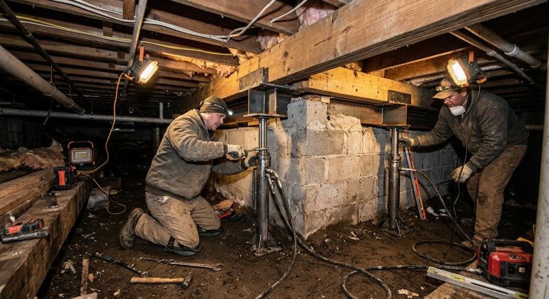Basement Foundation Repair in Davidsonville, MD