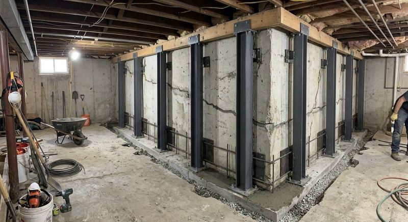 Basement Underpinning in Suitland, MD