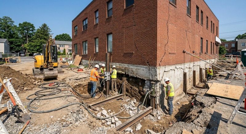 Building Foundation Repair in Burtonsville, MD