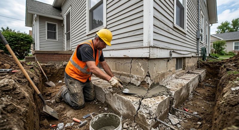 Building Foundation Repair in Fairfax, VA