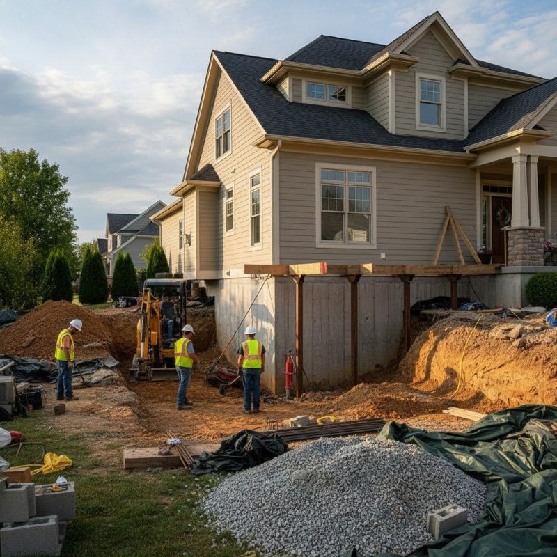 Building Foundation Repair in Takoma Park, MD