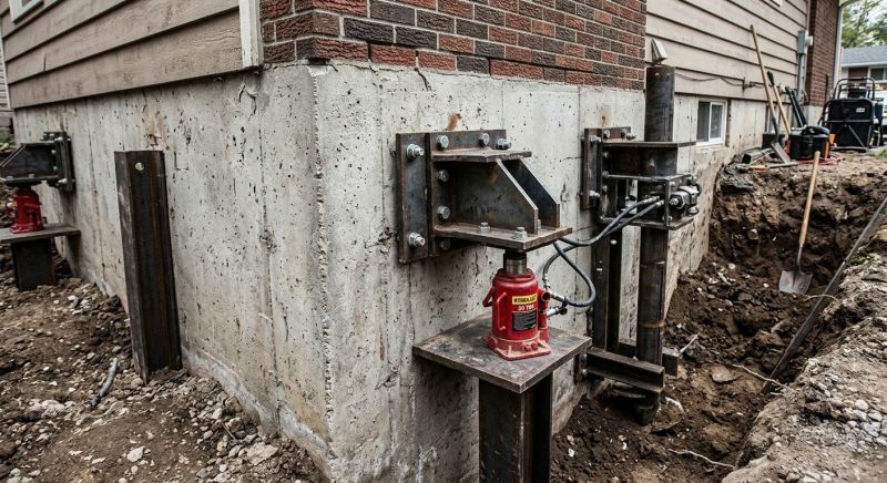Concrete Foundation Leveling in Burtonsville, MD