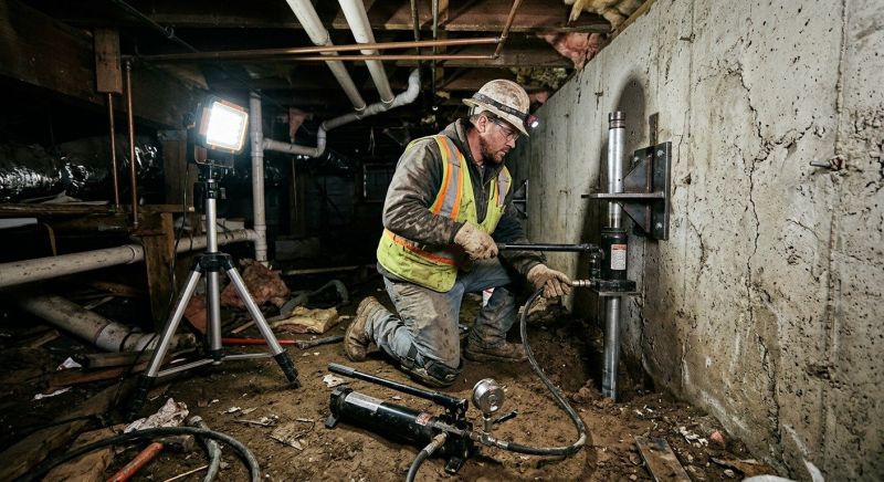 Concrete Foundation Leveling in Crownsville, MD