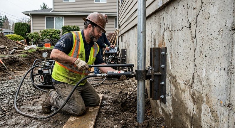 Concrete Foundation Leveling in Deale, MD