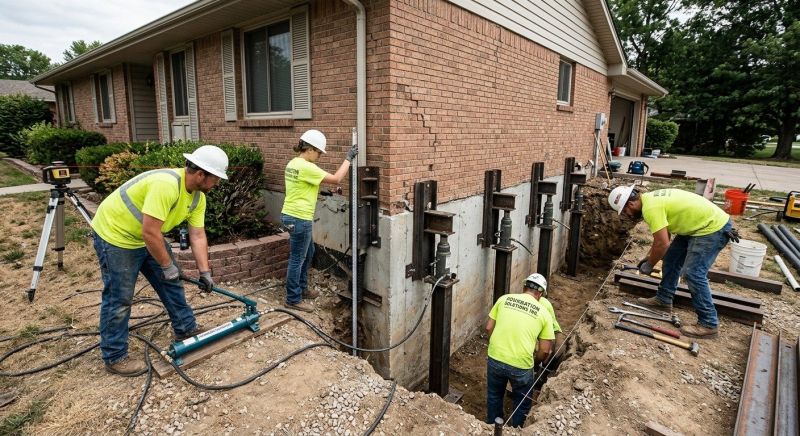 Concrete Foundation Leveling in Jessup, MD