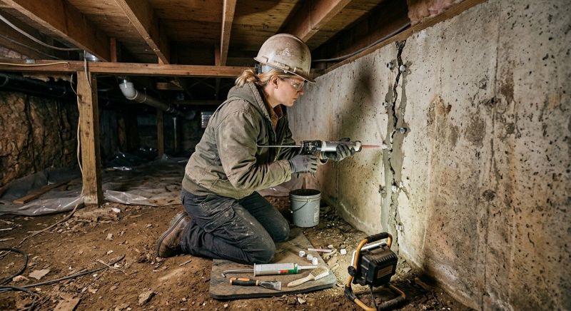 Concrete Foundation Repair in Beltsville, MD