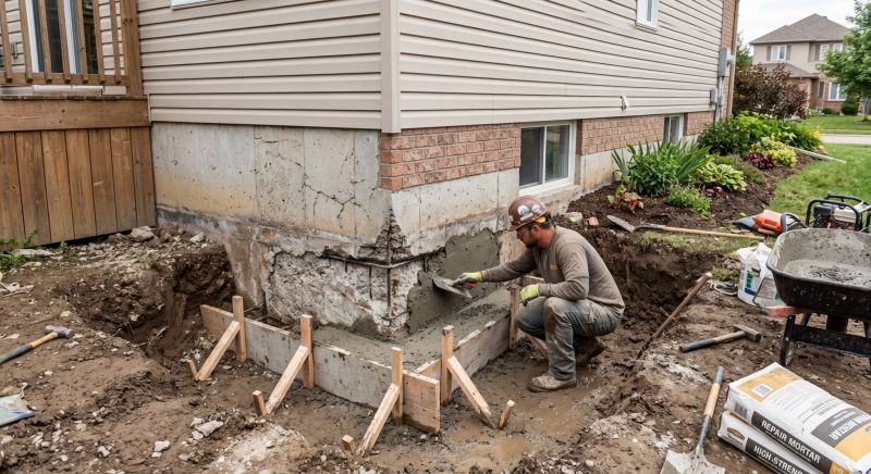 Concrete Foundation Repair in Burtonsville, MD
