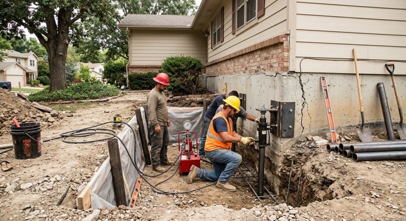 Concrete Foundation Repair in Laurel, MD