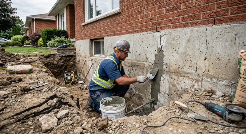 Concrete Foundation Repair in Suitland, MD