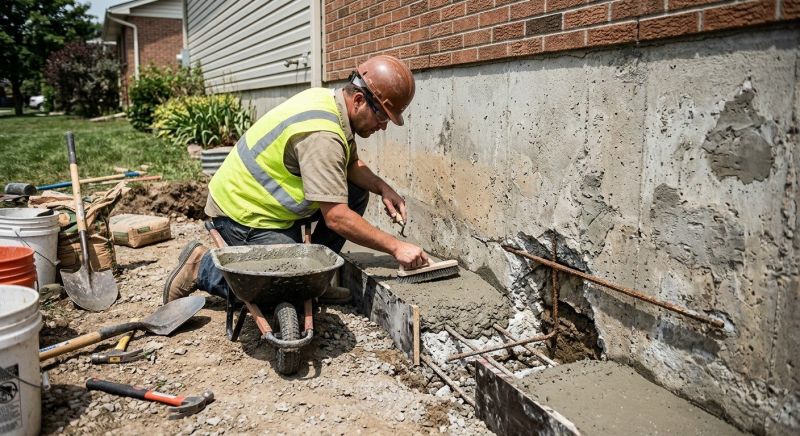 Concrete Foundation Repair in Lorton, VA