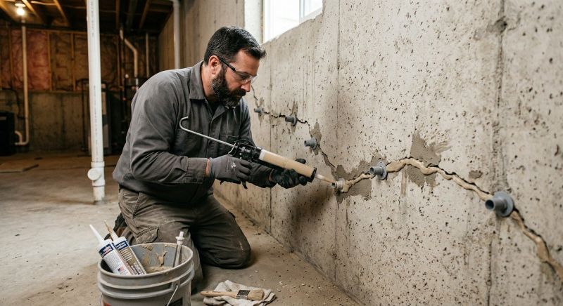 Cracked Foundation Repair in Arlington, VA