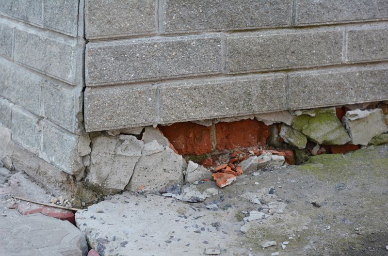 Cracked Foundation Repair in Springfield, VA