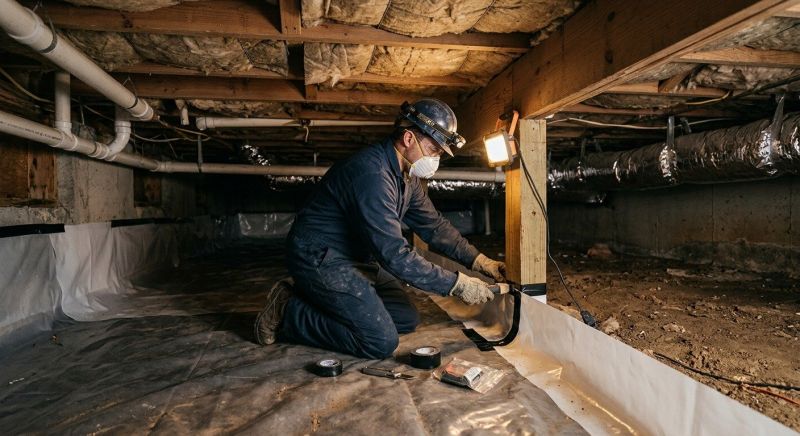 Crawl Space Leveling in Suitland, MD
