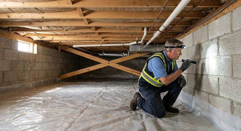 Crawl Space Leveling in Suitland, MD