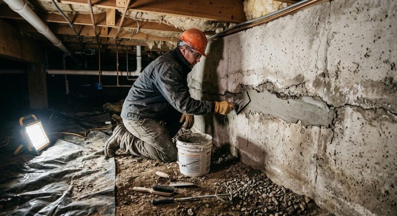 Crawlspace Foundation Repair in Bethesda, MD