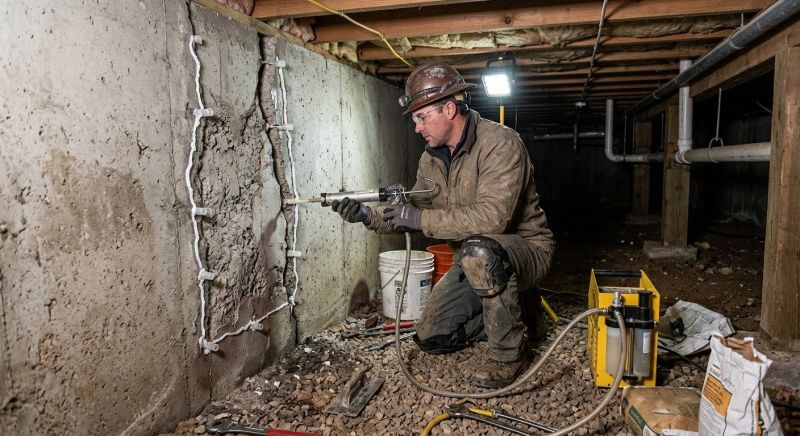 Crawlspace Foundation Repair in Bowie, MD