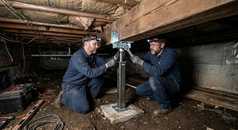 Crawlspace Foundation Repair in Great Falls, VA