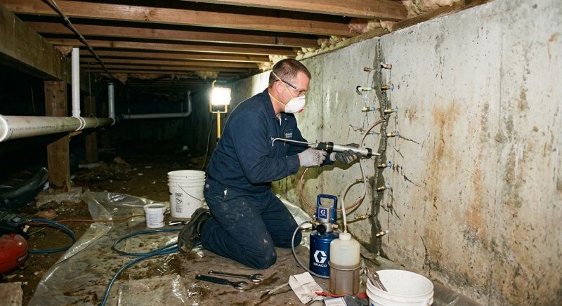 Crawlspace Foundation Repair in Suitland, MD