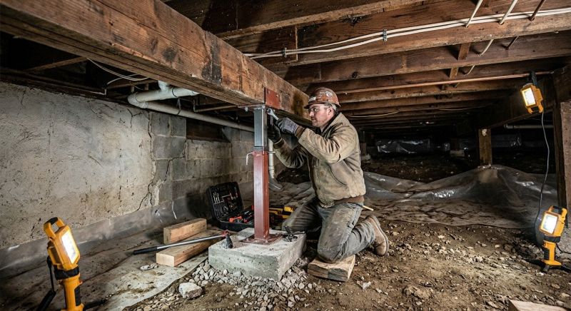Crawlspace Foundation Repair in Millersville, MD