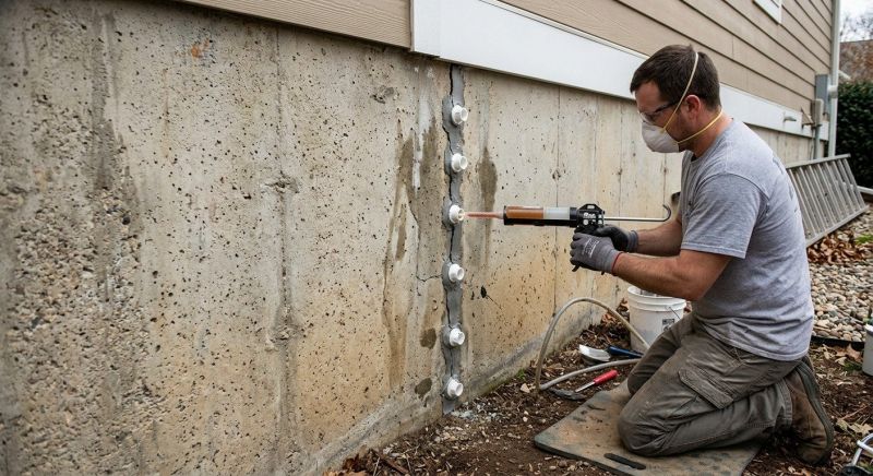 Foundation Crack Repair in Hyattsville, MD