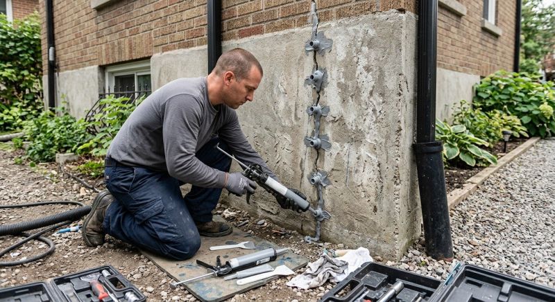 Foundation Crack Repair in Olney, MD