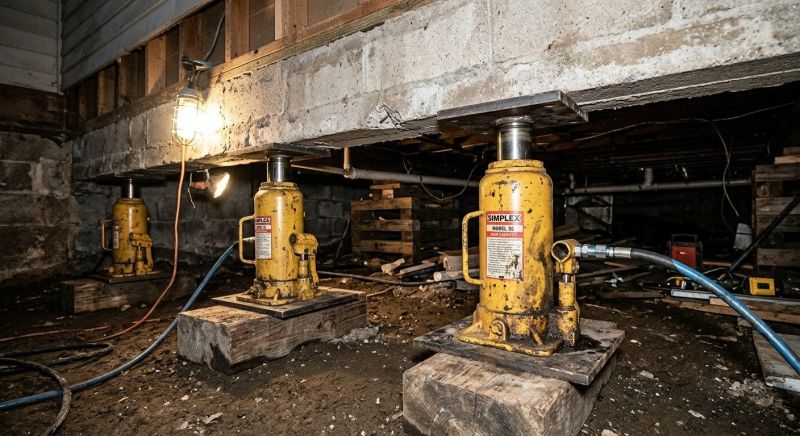 Foundation Jacking in Beltsville, MD