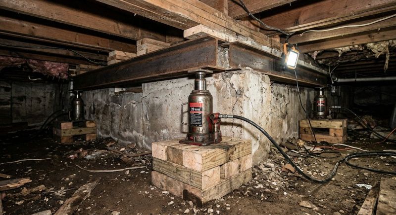 Foundation Jacking in Bowie, MD