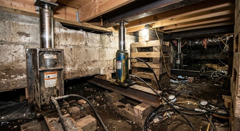 Foundation Jacking in Burtonsville, MD