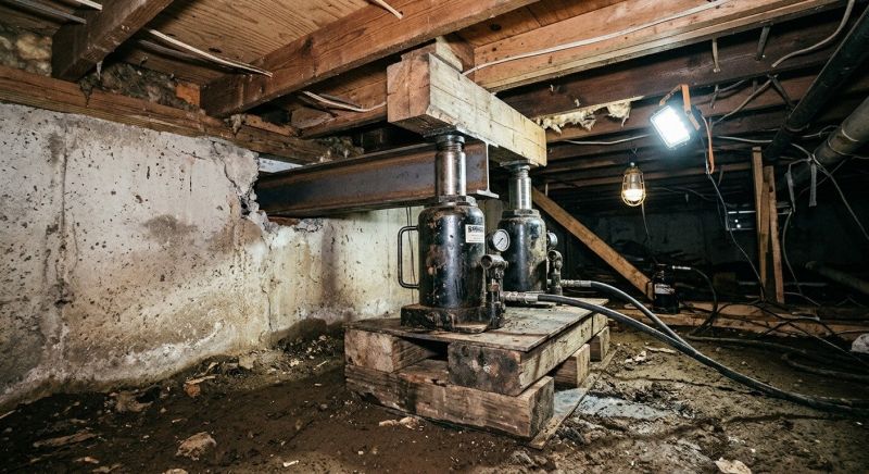Foundation Jacking in Cabin John, MD