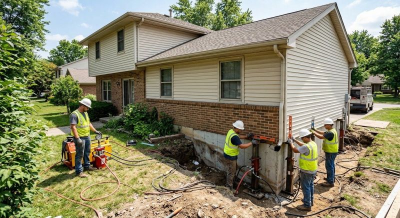 Foundation Jacking in Clinton, MD