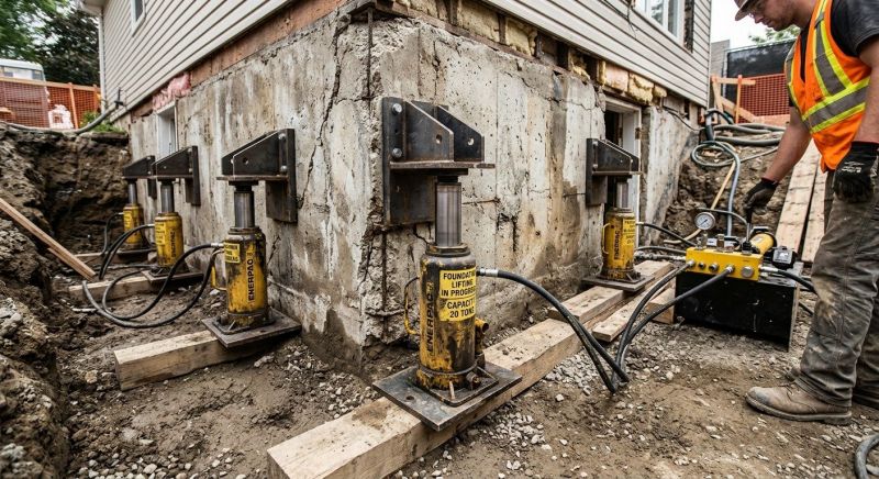 Foundation Jacking in Deale, MD