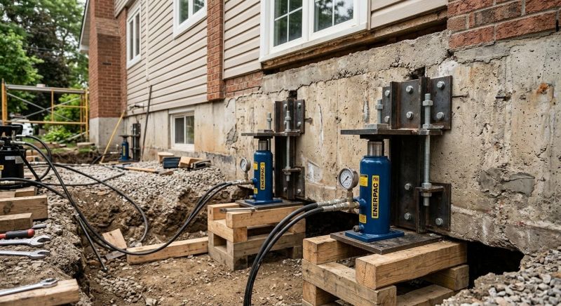 Foundation Jacking in Huntingtown, MD