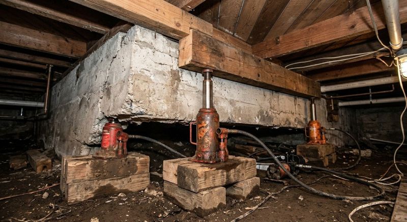 Foundation Jacking in Severn, MD