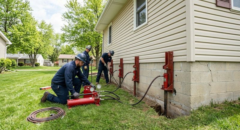 Foundation Jacking in Vienna, VA
