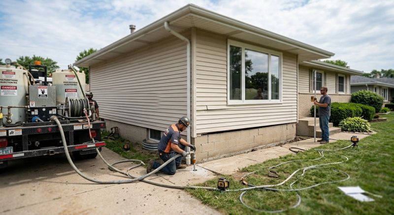 Foundation Lifting in Crownsville, MD