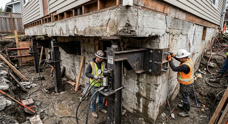 Foundation Lifting in Highland, MD