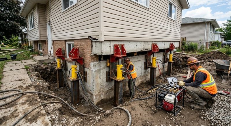 Foundation Lifting in Oakton, VA