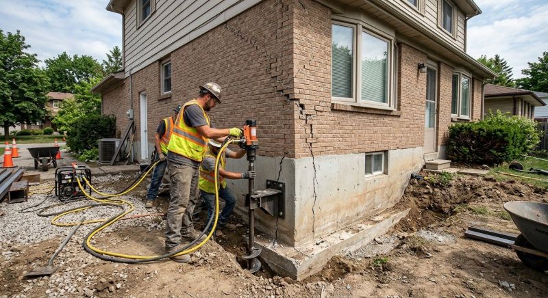 Foundation Lifting in Oxon Hill, MD