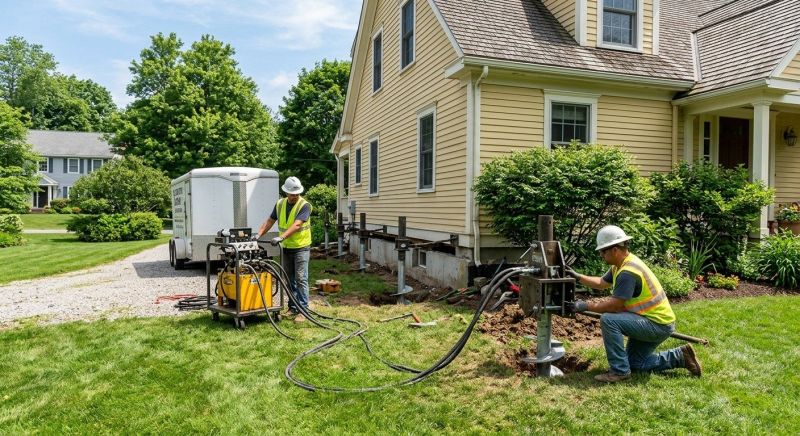 Foundation Lifting in Oxon Hill, MD