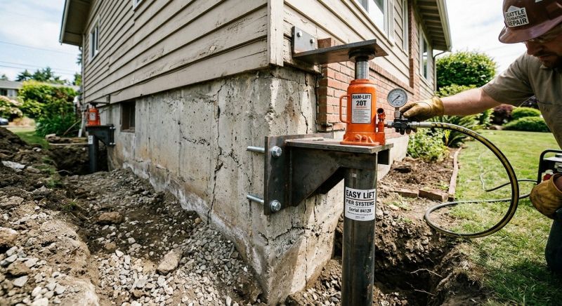 Foundation Lifting in Shady Side, MD