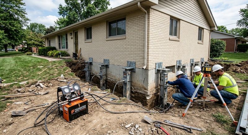 Foundation Pier Leveling in Suitland, MD