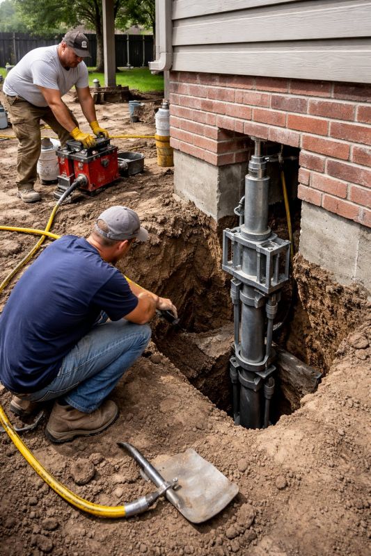 Foundation Pier Repair in Suitland, MD
