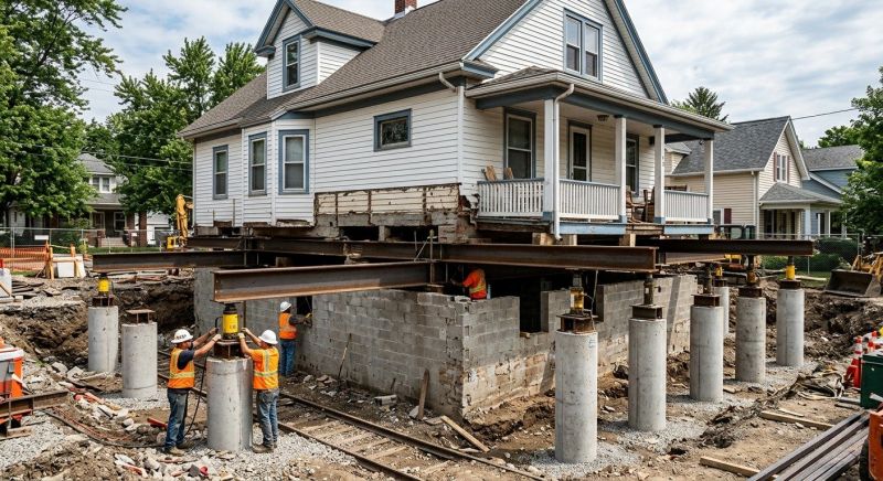 Foundation Raising in Huntingtown, MD
