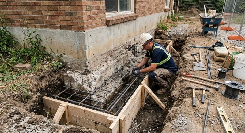 Foundation Repair in Owings, MD