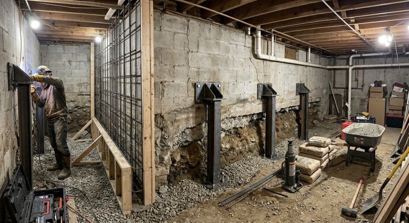 Foundation Stabilizing in Fort Washington, MD