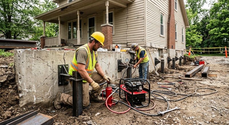 Foundation Stabilizing in Huntingtown, MD