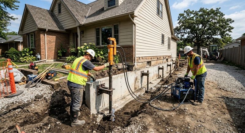 Foundation Stabilizing in Suitland, MD