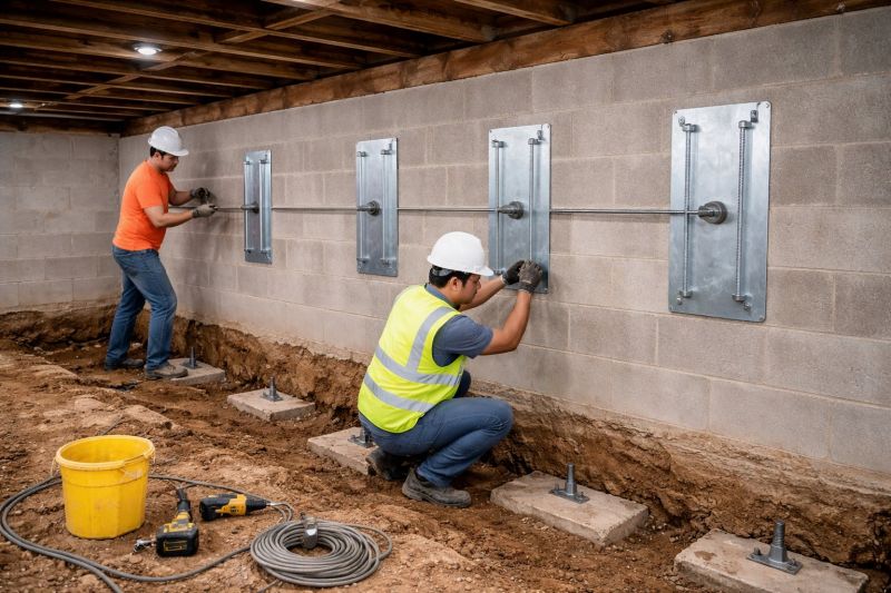 Foundation Stabilizing in Vienna, VA