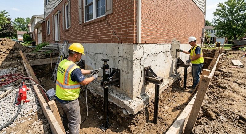 Foundation Structural Repair in Bethesda, MD